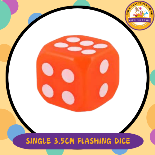 Flashing Dice x 1 (3.5cm)