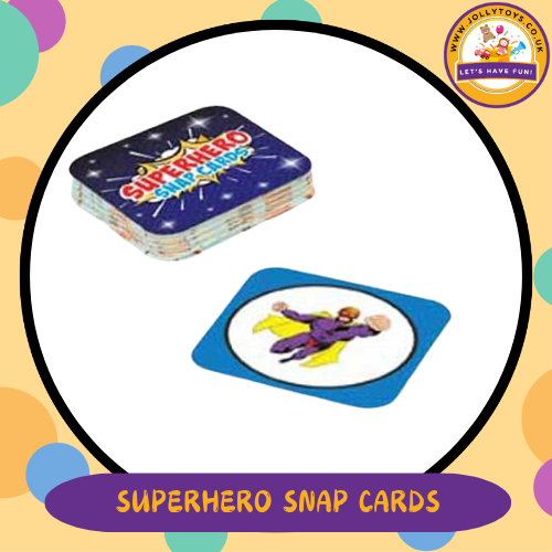 Mini Superhero Snap Cards